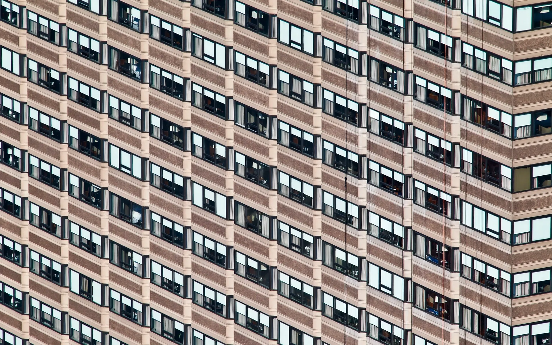 Pattern palazzi, città, scatti fotografici pubblicitari